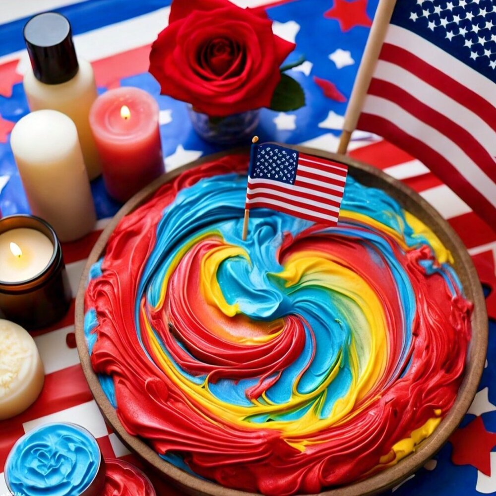 Star-Spangled Softness: Moisturizing Butter Body Cream